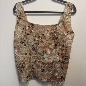 Vintage 90s lace Top